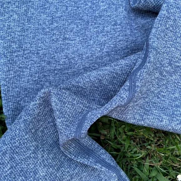 Hatch Blue ribbed Spaghetti Strap Jumpsuit - Picture 3 of 4